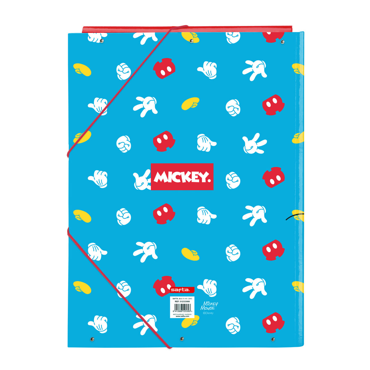 Mapa Mickey Mouse Clubhouse Fantastic Modra Rdeča A4